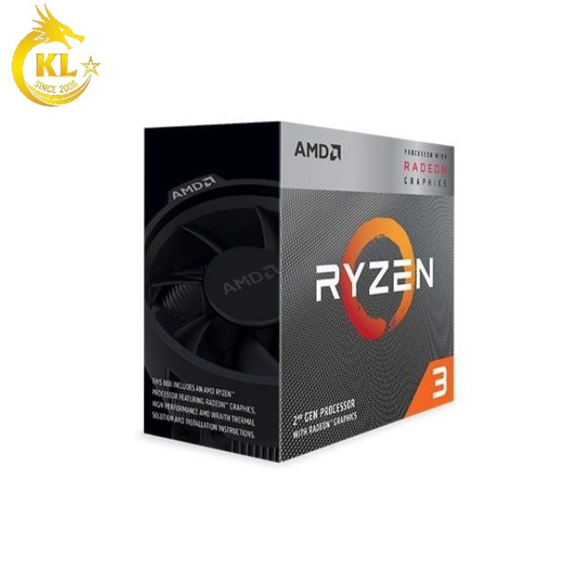 CPU AMD RYZEN 3 3200G | 3.6GHz Up to 4.0GHz, AM4, 4 Cores 4 Threads